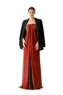 JOSEPHINA SMOCKING BLAZER OVERSIZE  BLACK