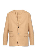 DECONSTRUCTED SINGLE BREASTED JACKET-SAND