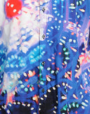 Dolce & Gabbana Multicolor Printed Silk Lounge Casual Shirt