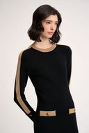 MARMELLATA DRESS NERO/CAMMELLO0101 2312