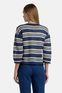 COMIZIO OFF WHT/BLU/BLU JACKET