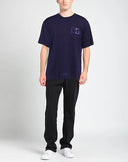 Dolce & Gabbana Navy Blue DG Logo Cotton Crew Neck T-shirt