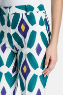 ASTERISCO BLK PURPL TROUSER