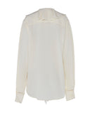 VICTORIA BECKHAM ROMANTIC BLOUSE VANILLA