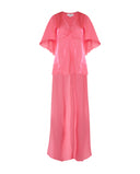 VICTORIA BECKHAM CAPE SLEEVE TOP FLAMINGO PINK