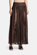 TORRICELLA BROWN SKIRT