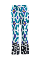ASTERISCO BLK PURPL TROUSER