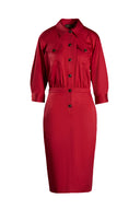 PALLEGGIO RED DRESS