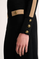 MARMELLATA DRESS NERO/CAMMELLO0101 2313