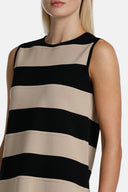 CANTILENA BLK BEIG TOP
