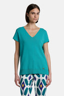 CARACALLA TURQ PULLOVER