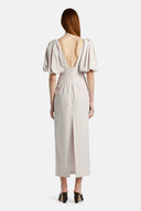 PANDOLCE BEIG WHT DRESS