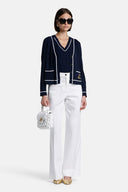 CANARIA BLU/WHT JACKET