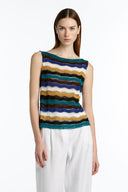 CILIEGIA BLK/DRK/MSTRD TOP