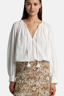 BROCCA OFF WHT BLOUSE