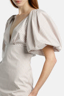 PANDOLCE BEIG WHT DRESS