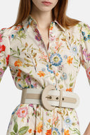 DANIA CREMA/OFF WHT BELT