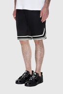 Dolce & Gabbana Black White Men Bermuda Sweatshorts Shorts