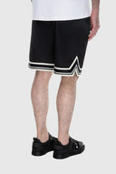 Dolce & Gabbana Black White Men Bermuda Sweatshorts Shorts