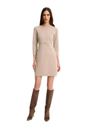 MARINELLA DRESS BEIGE1196