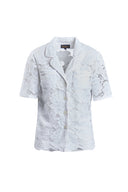 BAIOCCO WHT/WHT BLOUSE