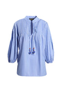 BOLLINA BLUOFF WHT BLOUSE