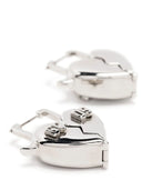 HEART BREAKER EARRINGS SILVER