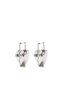 HEART BREAKER EARRINGS SILVER