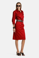 PALLEGGIO RED DRESS