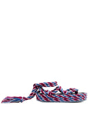 Isabel Marant Blue Fabric Flat Sandals
