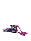 Isabel Marant Blue Fabric Flat Sandals