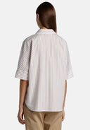 BENGALINA BEIG/WHT BLOUSE