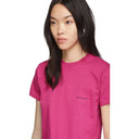 Balenciaga Pink Cotton Crew Neck Short Sleeves Tee T-shirt