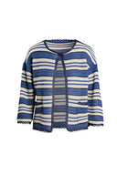 COMIZIO OFF WHT/BLU/BLU JACKET