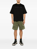 PUFFER LANVIN PARIS OVERSIZED T-SHIRT-BLACK