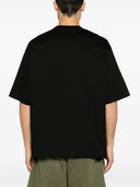 PUFFER LANVIN PARIS OVERSIZED T-SHIRT-BLACK
