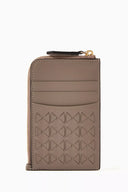 ZIP CARD CASE IN MOSAICO SAHARA