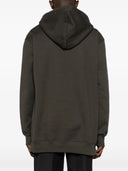 LANVIN PARIS OVERSIZED HOODIE-LODEN