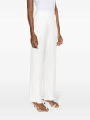 PLEATED PANTS-OFF WHITE