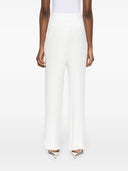 PLEATED PANTS-OFF WHITE