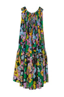 AZ FACTORY OFF SHOULDER DRESS FLOWERS