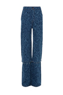 AZ LUTZ 2 LINDA DEN PANT HEART DENIM