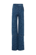 AZ LUTZ 2 LINDA DEN PANT HEART DENIM