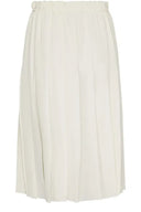 PLEATED PANEL DETAIL SKIRT VANILLA 10