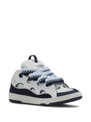 CURB SNEAKERS White Navy Blue Women Sneakers