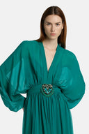 PAIOLO GRN LONG DRESS