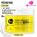 Exfoliating Peeling Pads for Face AHA+VITAMIN C