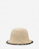 ETE LANVIN RAFFIA BOB NATURAL BLACK
