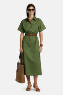 PAPIANO MILITRYGRN DRESS