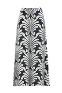 TASMANIA BLK OFF WHT SKIRT